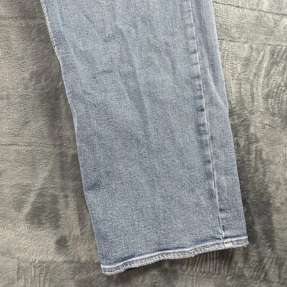 Silver Jeans Gordie Mens Distressed Denim‎ light Blue Jeans 38x34 FITS 40x33
